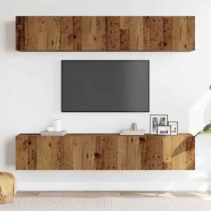 Beaufort 80cm Wooden Entertainment Unit In Brown